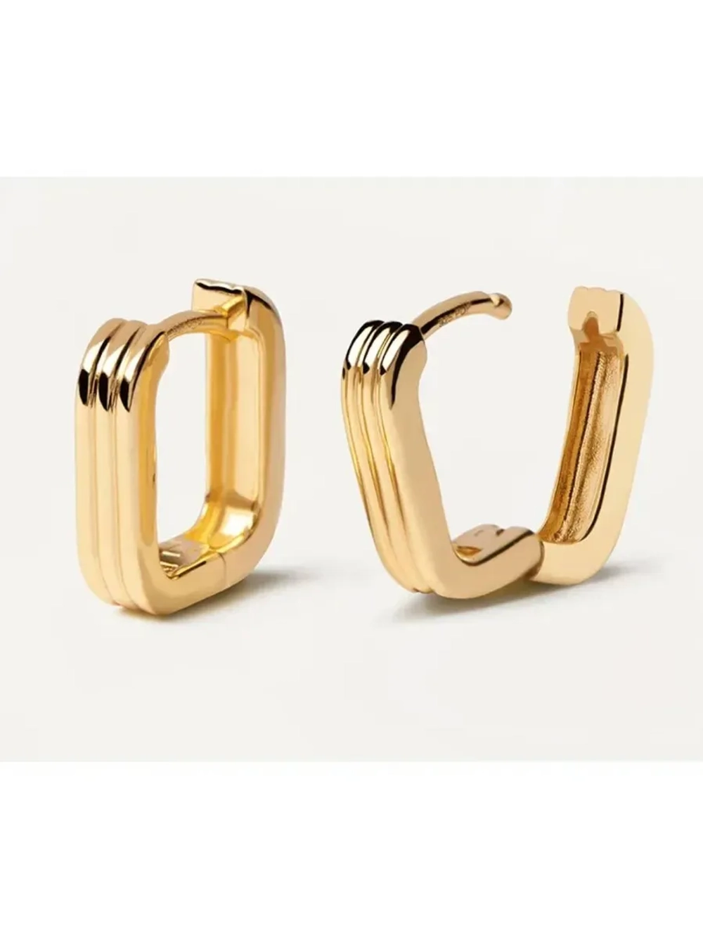 Серьги Nova серебро 925 пробы покрытое золотом