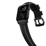 Кожаный ремешок Nomad Horween Traditional Band для Apple Watch 44, 45, 46 мм и Ultra 2–3 Ремешок из натуральной кожи Horween с классической застёжкой из нержавеющей стали