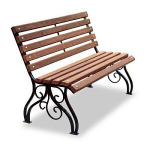 Скамейка стальная «Вена»