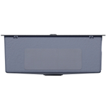 Мойка настол.монтаж 65х45 (3,0) вып 3 1/2  MIXLINE PRO 22см с сифоном (черный графит НАНО декор)