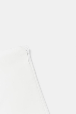 ZARA ШОРТЫ С ВЫСОКОЙ ПОСАДКОЙ, ЭКРЮ