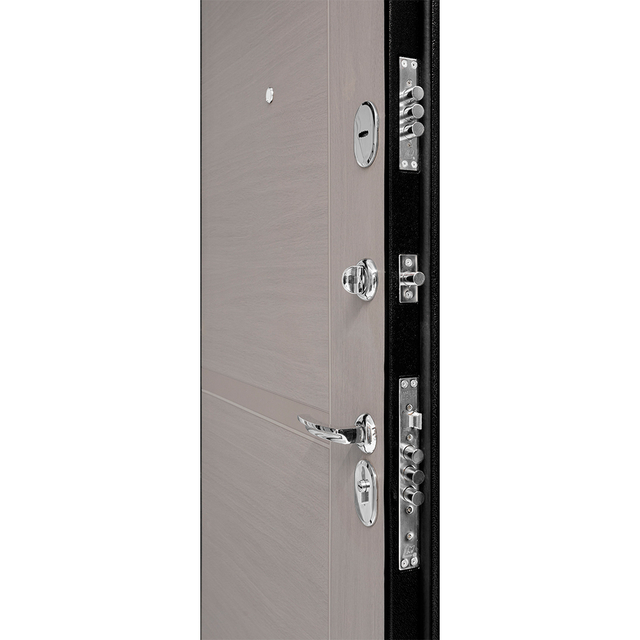 Входная дверь Модель 75 Бук серый