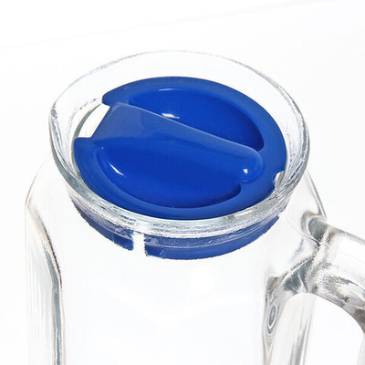 Кувшин 1л «Кошем» с синей крышкой 80051SLB