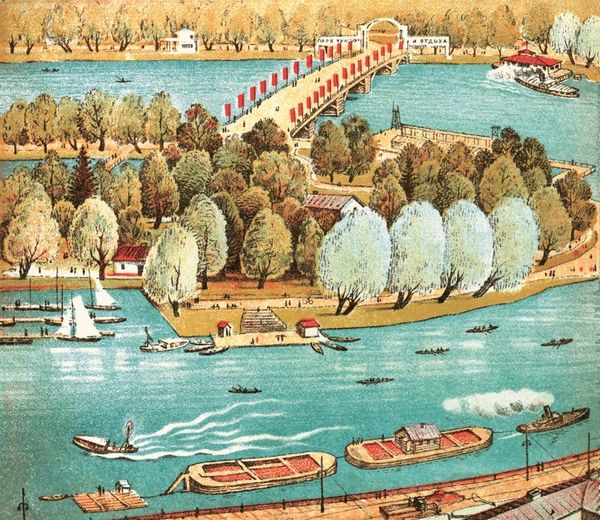 Река. Комплект из двух книг в папке. Елена Сафонова