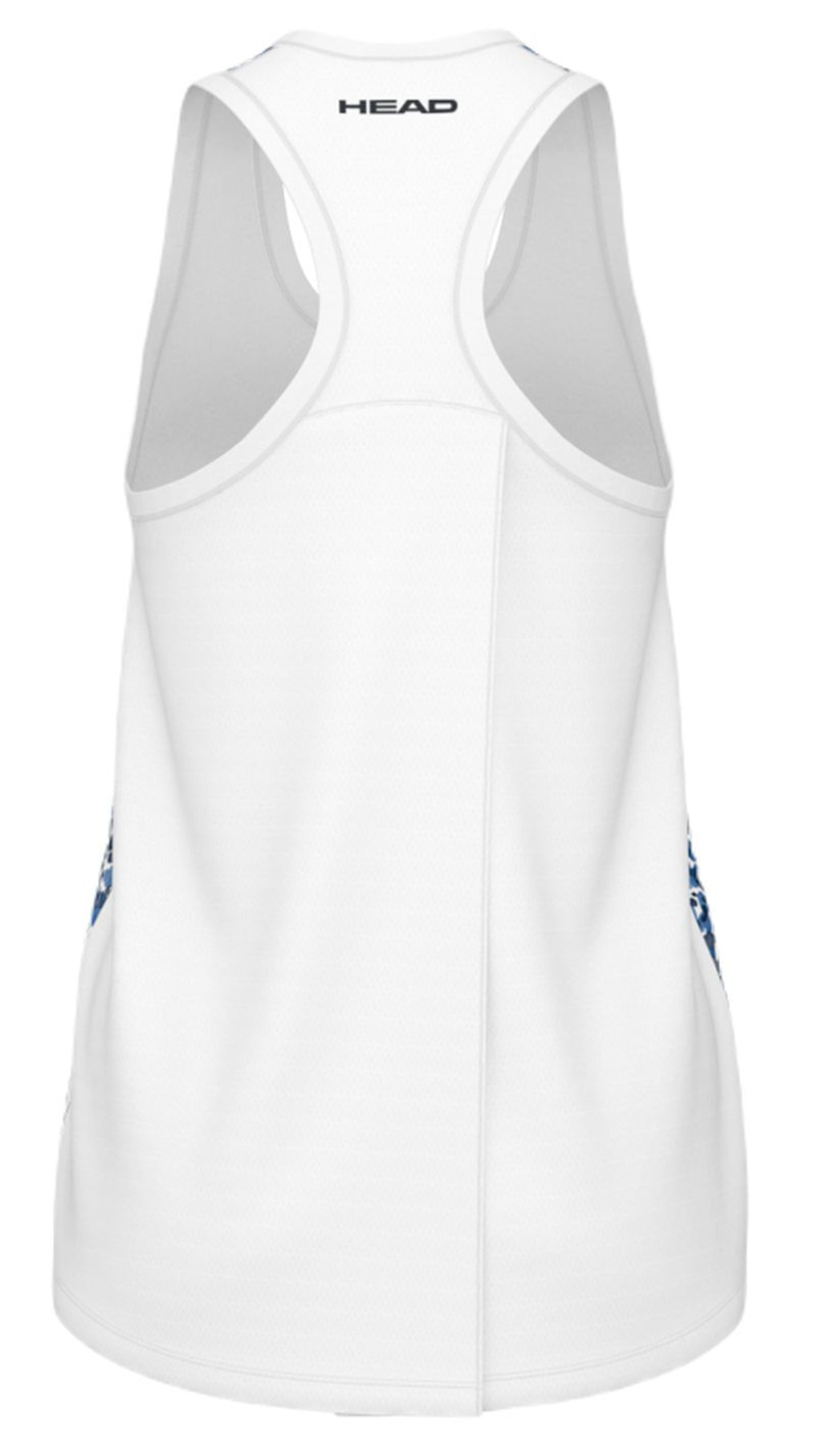 Футболка для мальчика теннисная Head Girls Vision Agility Tank Top - print Vision/королевский синий