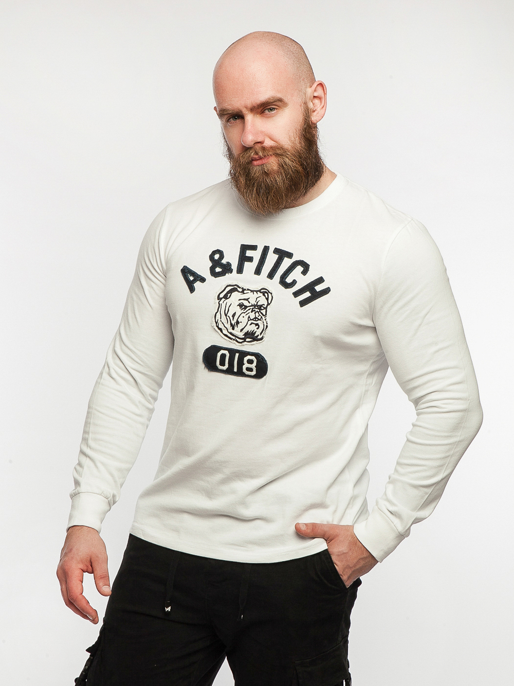 Лонгслив Abercrombie & Fitch ABL02