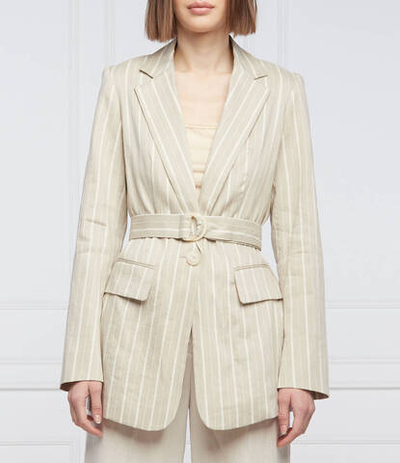 льняной пиджак sakko RIANI - бежевый(241700-3981)