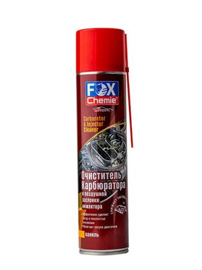 Fox Chemie Очиститель карбюратора и воздушной заслонки инжектора с ароматом ванили  400 мл