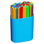 Счетные палочки СТАММ (50 штук) многоцветные, в пластиковом пенале, СП04