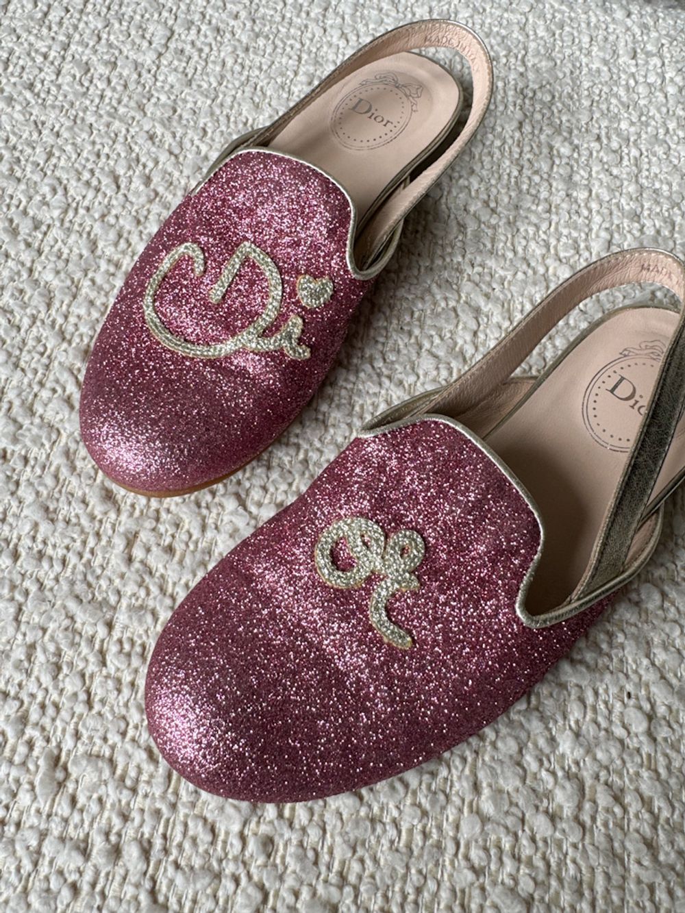 Кожаные туфли Dior, 28