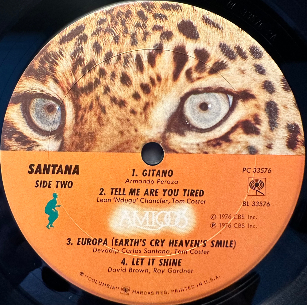 Santana - Amigos (США 1976г.)