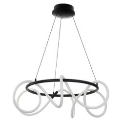 Citilux PYTHON CL220261 Люстра подвесная с пультом Чёрная