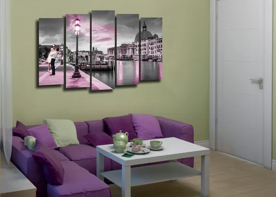 Модульная картина "Я тебя Люблю. Венеция"