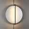 7015/20WL HIGHTECH ODL25 255 белый ice crack/металл/акрил Настенно-потолочный светильник IP20 LED поворотный 360° 1*20W LUNAR