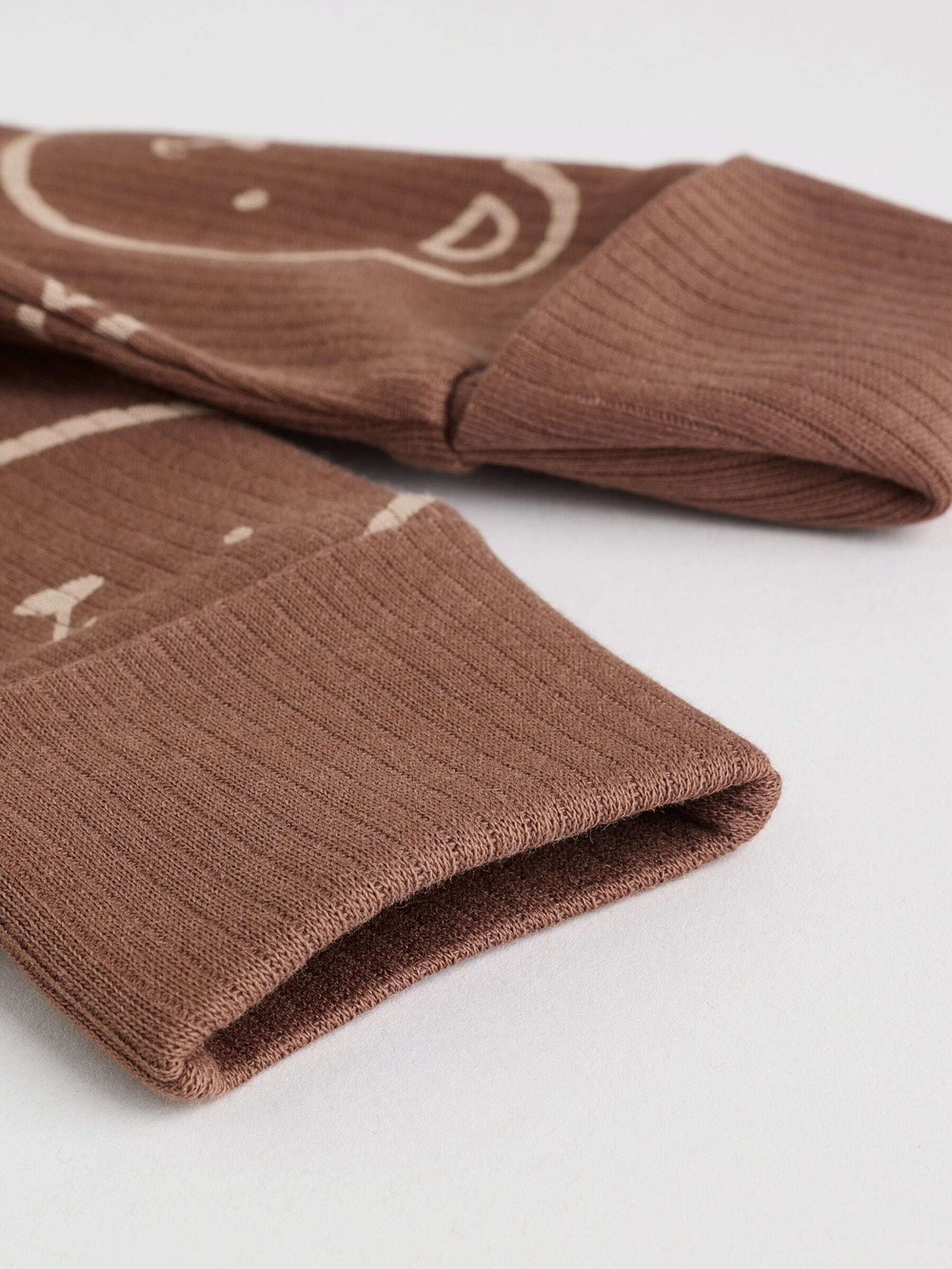 Комбинезон / Слип для малышей Next AW3-055, 4 шт., Коричневый, Молочный