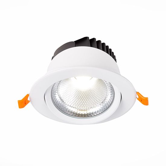 ST211.538.15.36 Св-к встр. Белый LED 1*15W 3000K 1 125Lm Ra80 36° IP20 D109xH65 220-240V Встраиваемые светильники