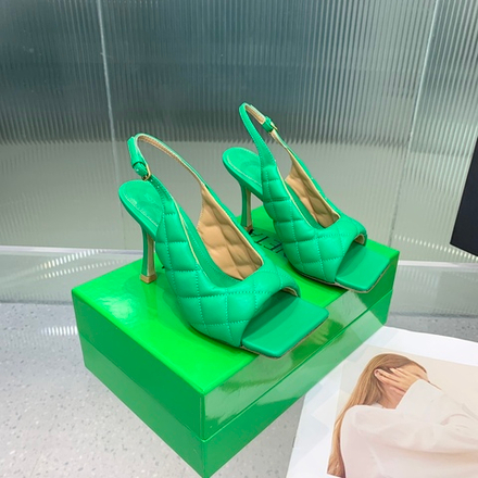 Bottega Veneta Padded Slingback Sandal