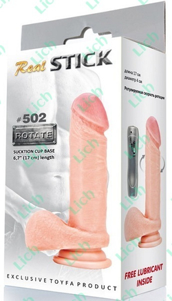 Ротатор телесный RealStick #502 длиной 17 см