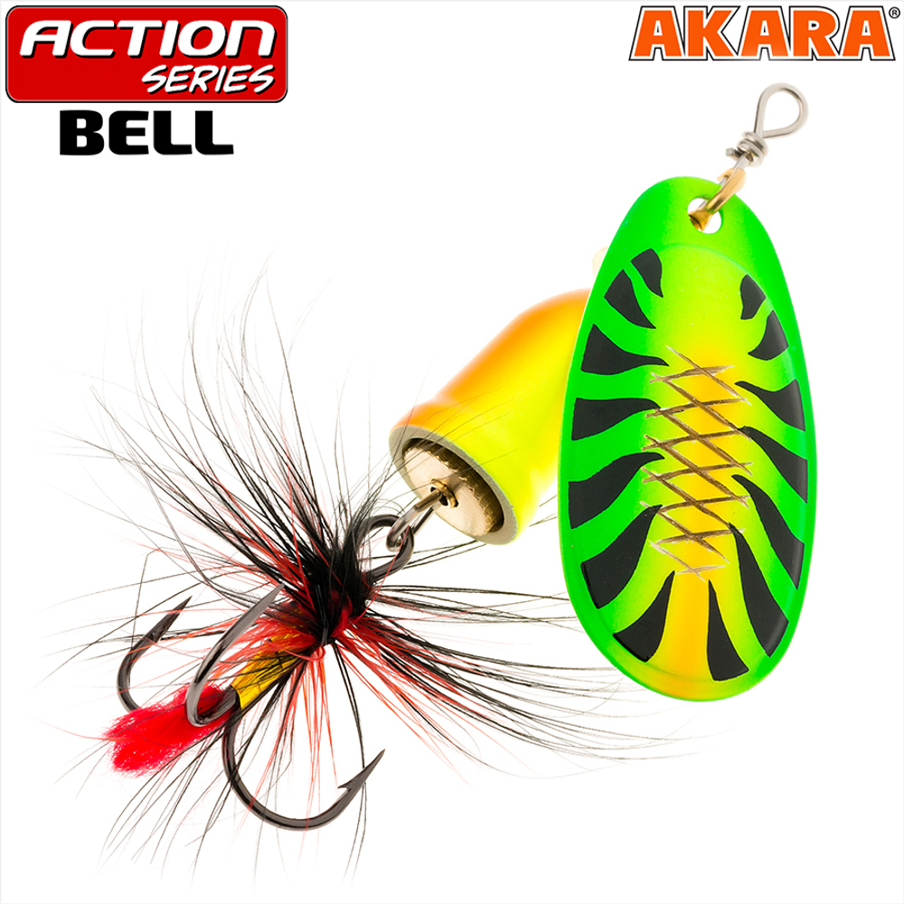 Блесна вращающаяся Akara Action Series Bell 4 10 гр. 1/3 oz. A11
