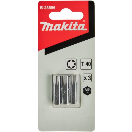 Бита Makita C-form T40-25 мм 3 шт   B-23656