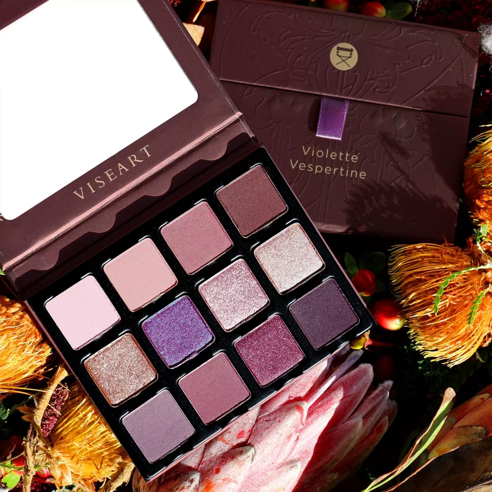 VISEART Eyeshadow Palette Violette Vespertine Etendu