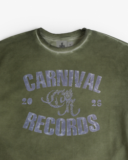 CARNIVAL RECORDS WASHED KHAKI L.