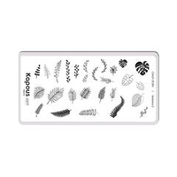 2 Kapous Professional Nails Пластина для стемпинга, Botanics 2  ,