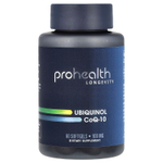 ProHealth Longevity, Убихинол коэнзим Q-10, 100 мг, 60 мягких таблеток