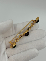 Брошь Chanel с вставкми Gripoix