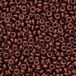 Японский бисер TOHO Demi 11/0 (№222), металлизированный, непрозрачный глянцевый