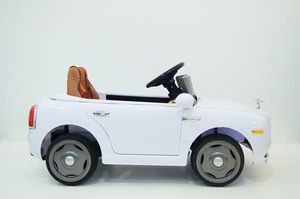 Детский электромобиль River Toys RollsRoyce C333CC белый