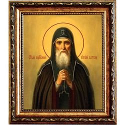 Сисой Печерский Преподобный схимонах. Икона на холсте.