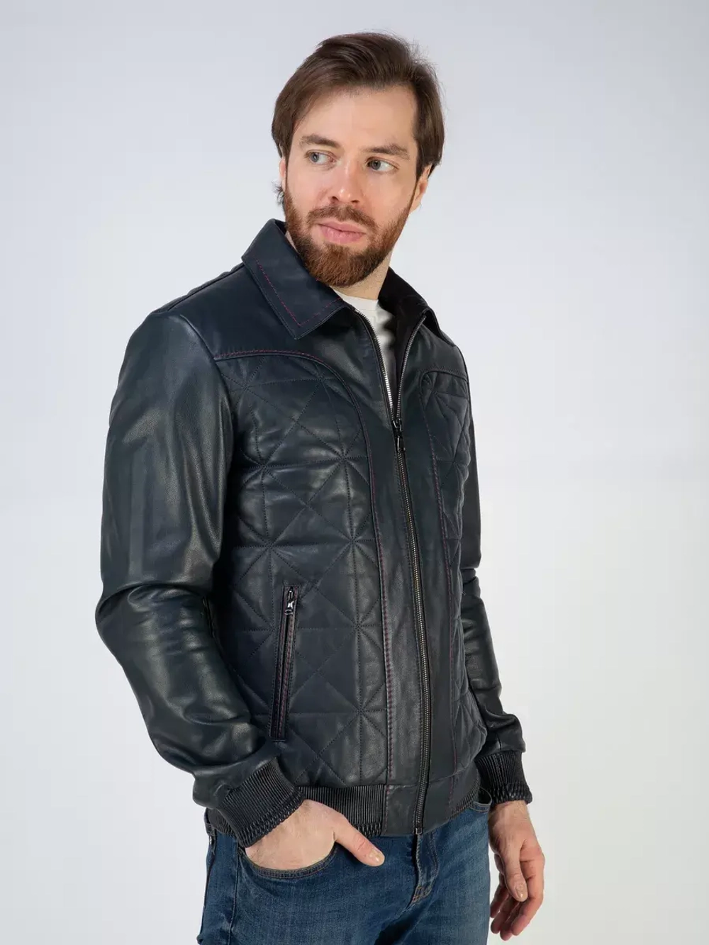 Кожаная куртка демисезонная Турция