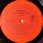 Earth, Wind & Fire ‎– The Best Of Earth, Wind & Fire Vol. I (Япония 1978г.)