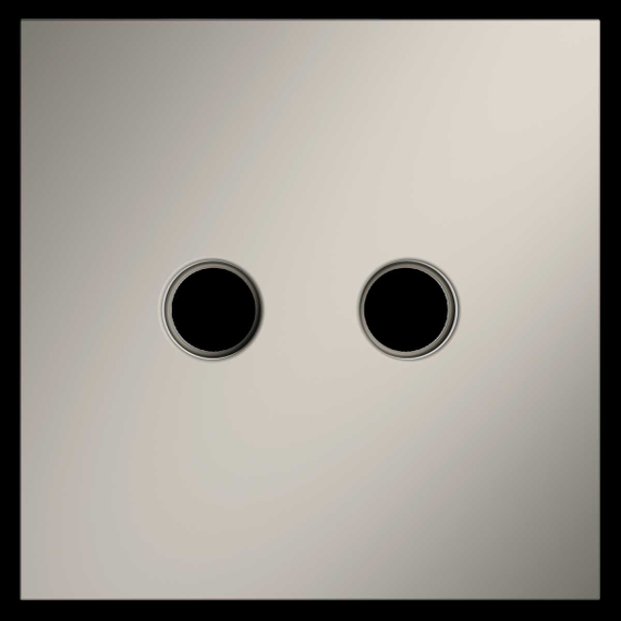 Накладка для розетки телевизионной оконечной TV+SAT S70 (кашемир) Voltum VLS001603