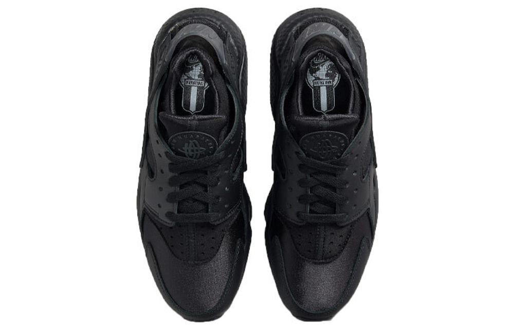 Кроссовки Nike Air Huarache "Triple Black" Tpu (Женская размерная сетка)