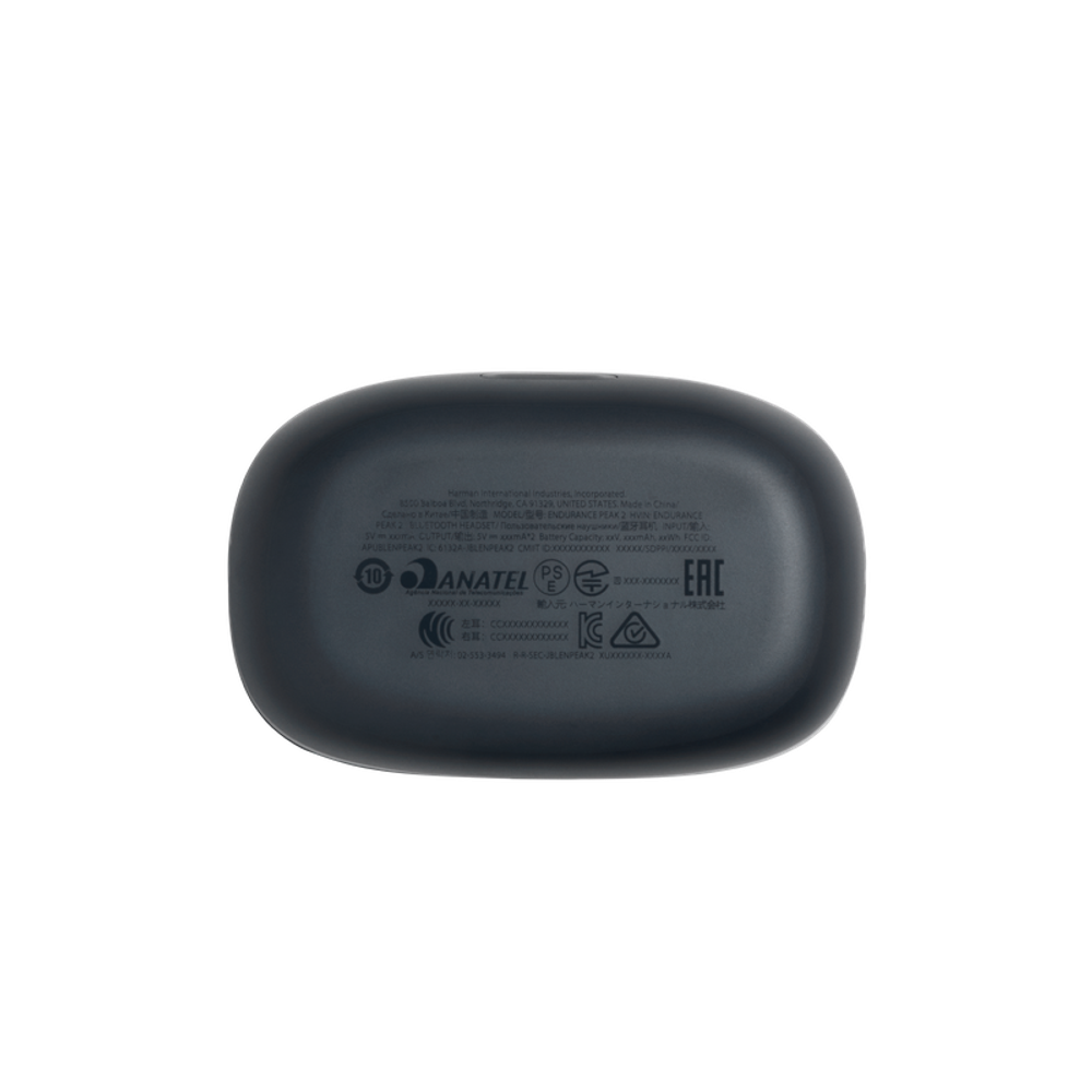 Спортивные беспроводные наушники JBL Endurance Peak II Blue