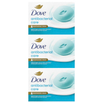 Dove, Care & Protect, антибактериальное косметическое мыло, 3 шт. по 90 г (3,17 унции)