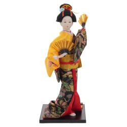 GAEM Фигурка декоративная "Гейша", L12,5 W12,5 H31 см