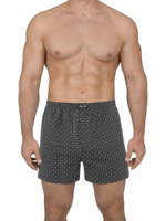 Мужские семейные трусы из хлопка (Размер: 6X) (Цвет: черный)