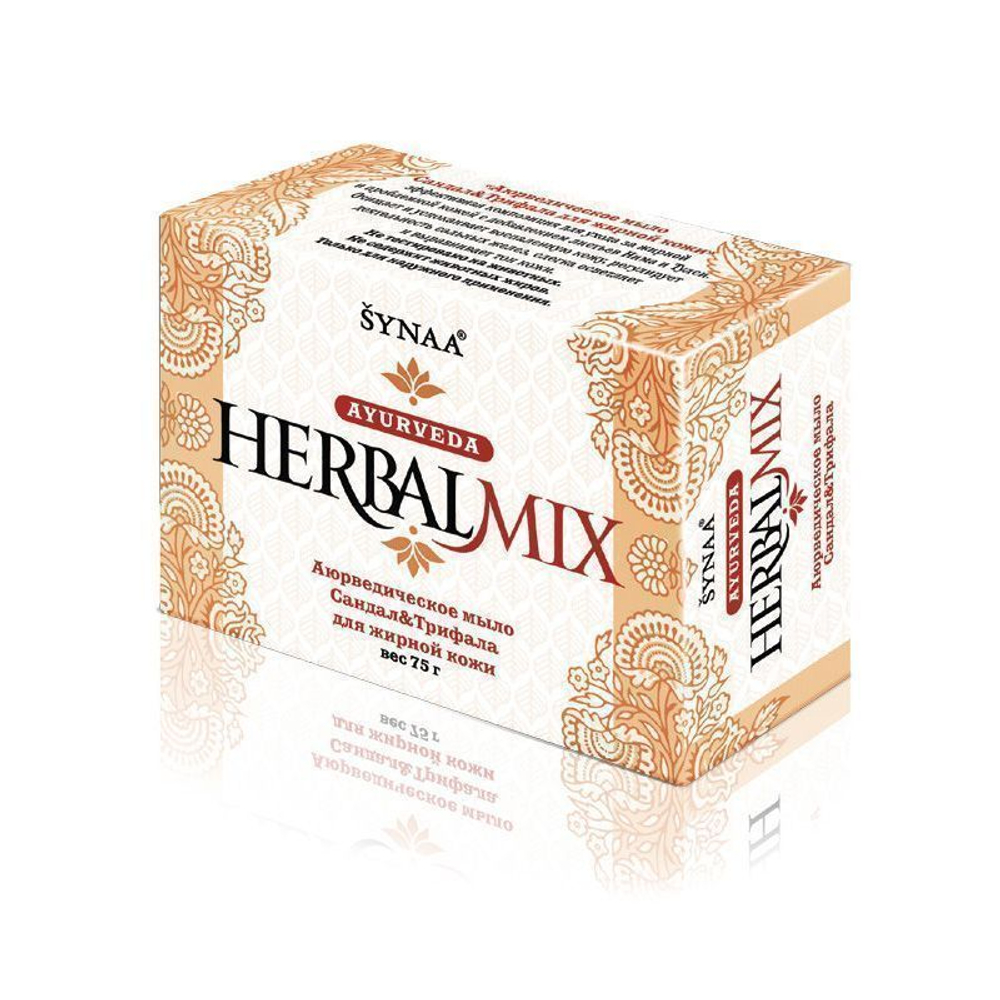 Мыло сандал трифала для жирной кожи HerbalMix