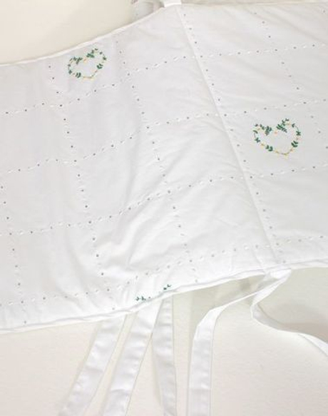 Бампер для детской кроватки 390х45 Luxberry Сердечки