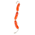 Игрушка для собак Сосиски на веревке Зооник 75 см