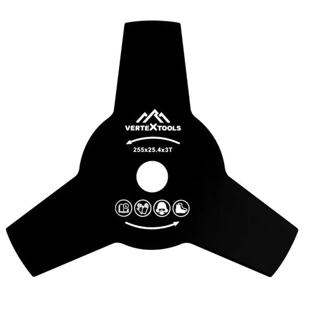 ДИСК ДЛЯ ТРИММЕРА VERTEX YK-B006 Лезвия диска заточены с двух сторон, устанавливать любой стороной. Материал: сталь, толщина 1,4 мм размер :31x7.4mm