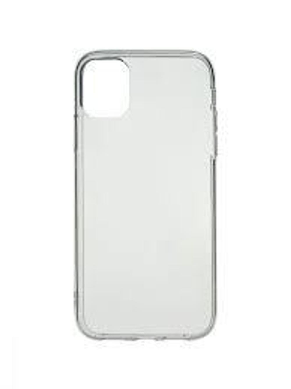 Накладка iPhone 11Pro (5.8") силикон transp кнопки Silver Coblue