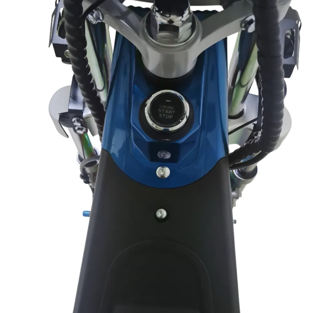 Электроскутер Citycoco GT E30 синий