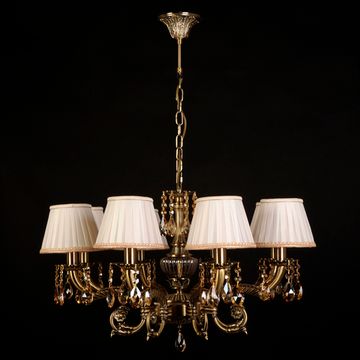 Подвесная люстра Abrasax L.8110-8BR CRISTAL-SHADE