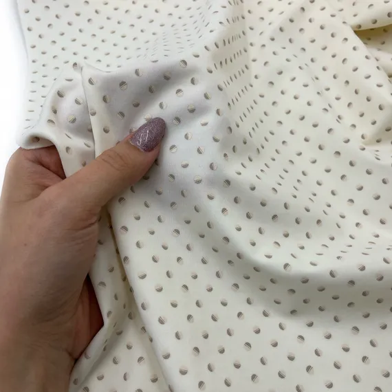 Микрофибра молочная принт, Австрия