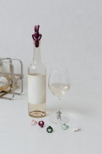 Пробка для бутылки и маркеры для бокалов Drinking buddy, Umbra
