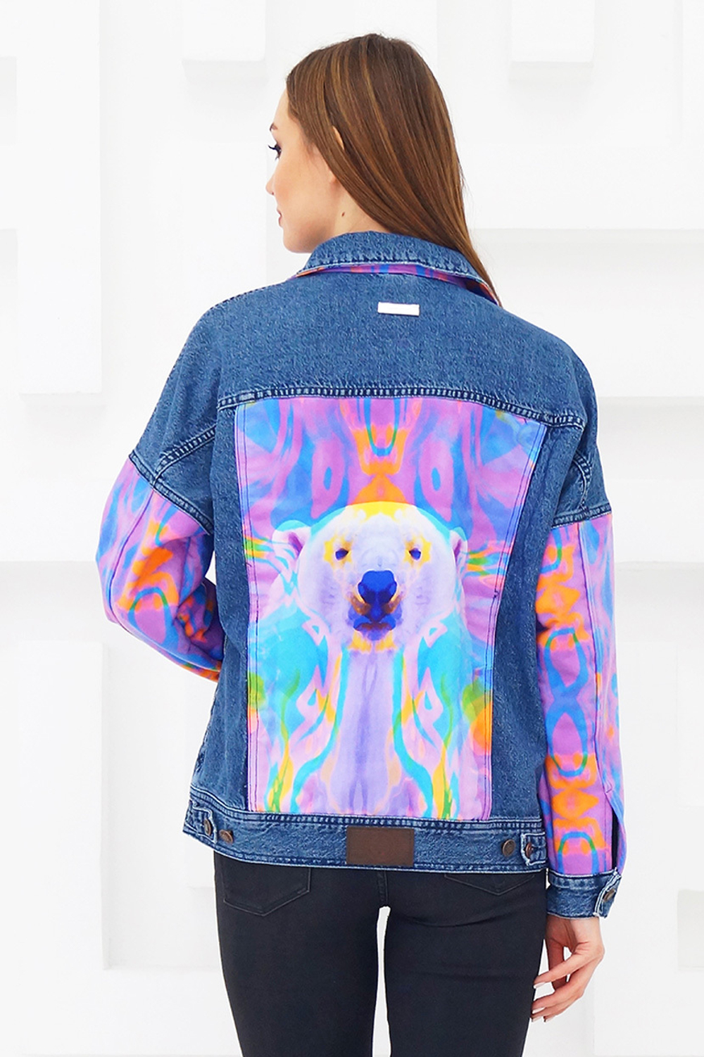 LIGVIANNI Джинсовая куртка Denim Jacket Polar Bear